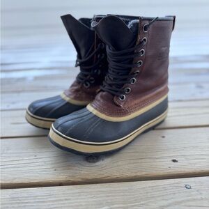 Sorel Men’s WaterProof Premium Boots Tobacco Brown US Size 8